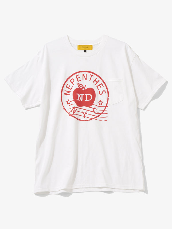 nicholas daley NICHOLAS DALEY X NEPENTHES NEW YORK - APPLE TEE