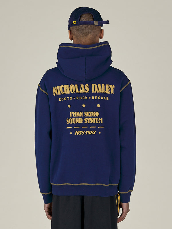 Nicholas Daley ROOTS ROCK REGGAE KLUB HOODIE - MIDNIGHT
