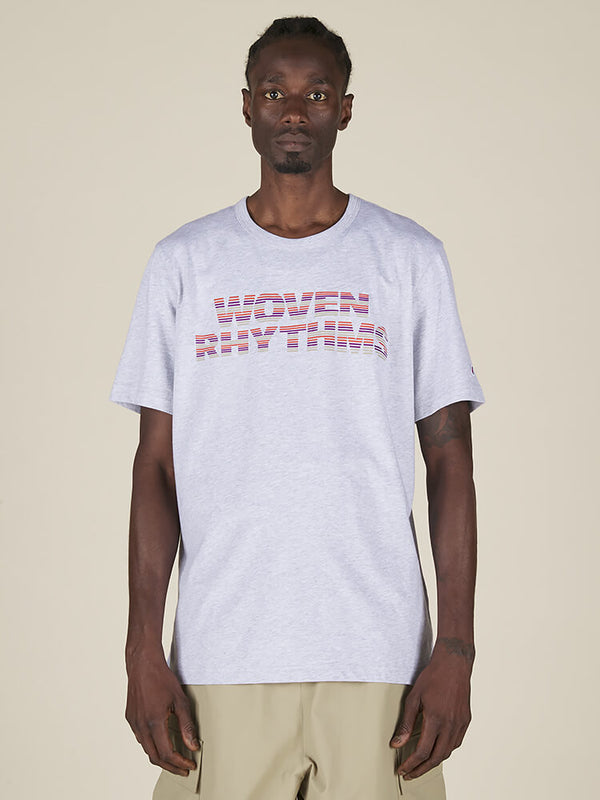 Nicholas Daley WOVEN RHYTHMS SOUTHBANK CENTRE T-SHIRT - GREY