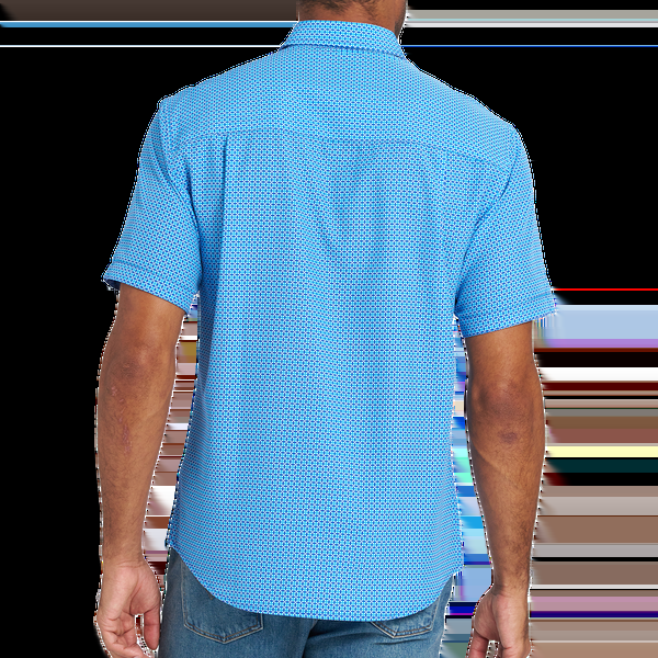 Nick Graham Cross Box Neat Short Sleeve Sport Shirt