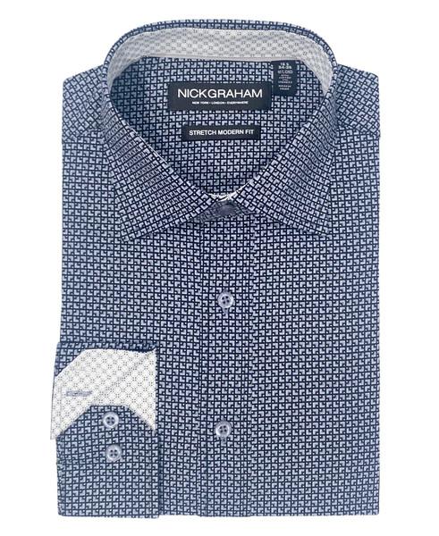 Nick Graham Corner Square Dress Shirt