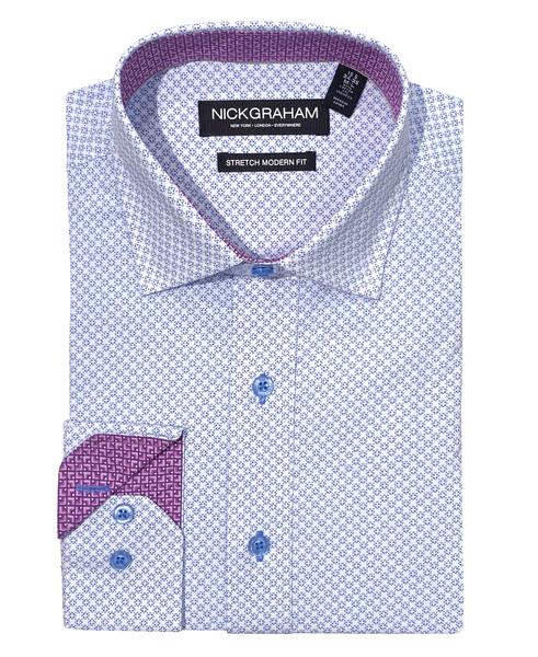 nick graham Four Leaf Clover Dress Shirt