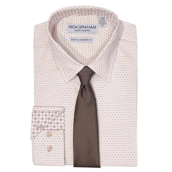 nick graham Maze Dot Tie Set
