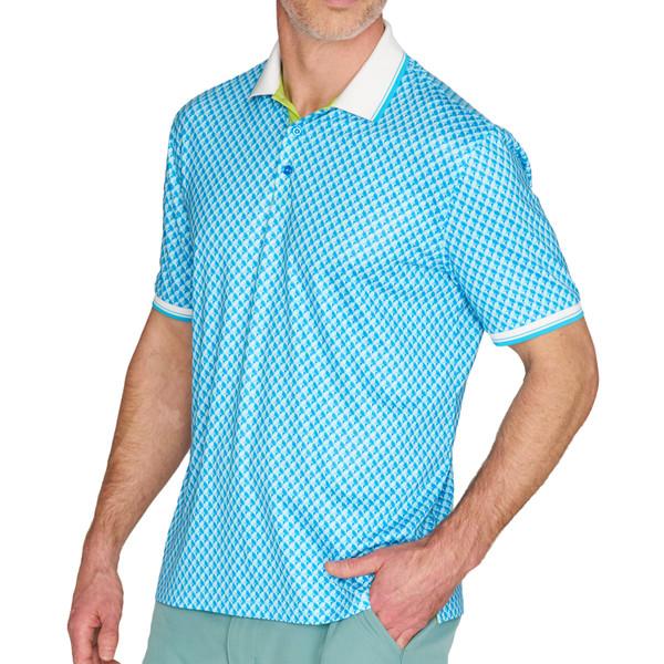 Nick Graham Sunflower Prism Short Sleeve Polo