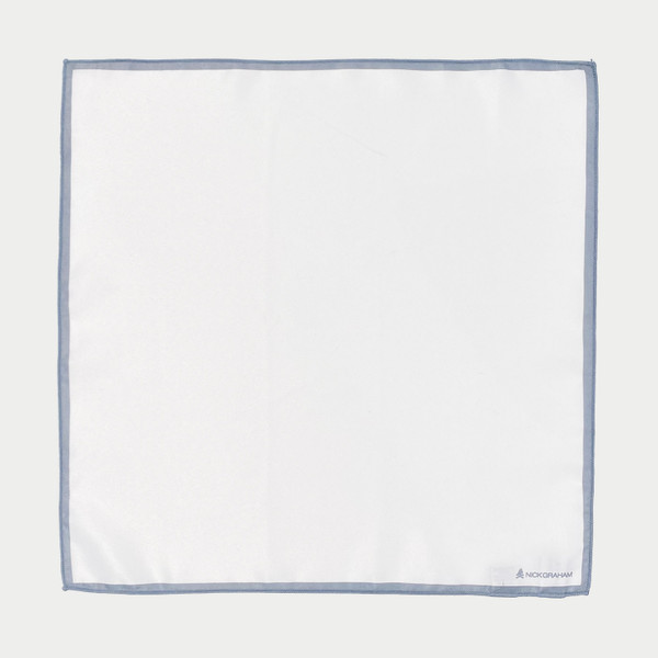 Nick Graham Tonal Paisley Tie & Satin Solid Pocket Square Set