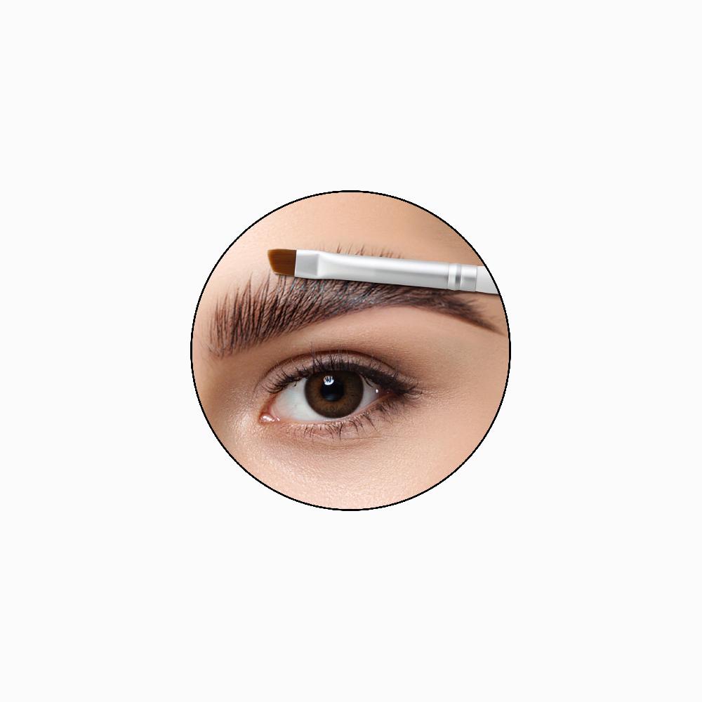 Nicka K New York Duo Eyebrow Brush
