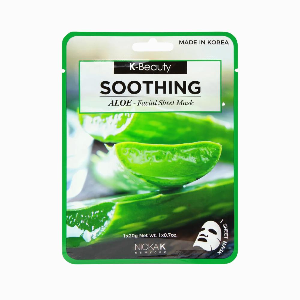 nicka k new york Facial Sheet Mask - Aloe