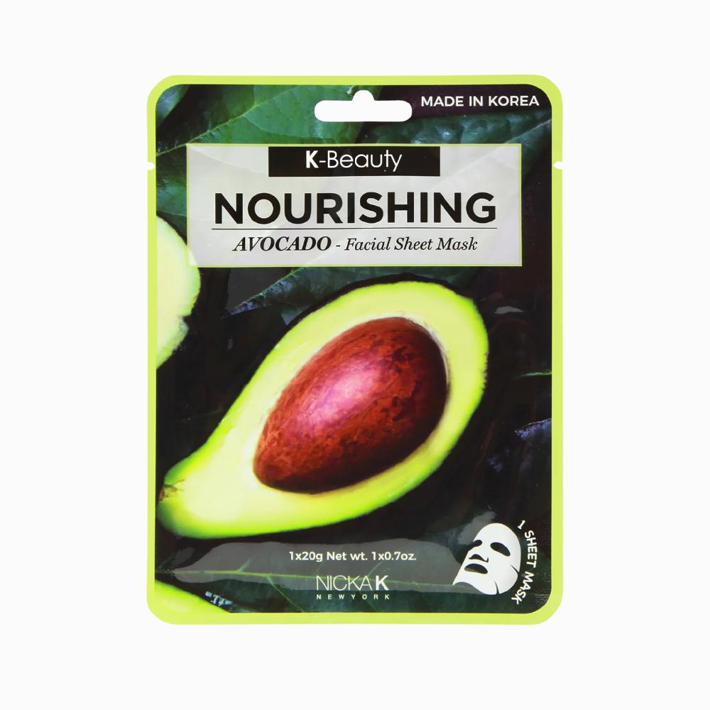 nicka k new york Facial Sheet Mask - Avocado