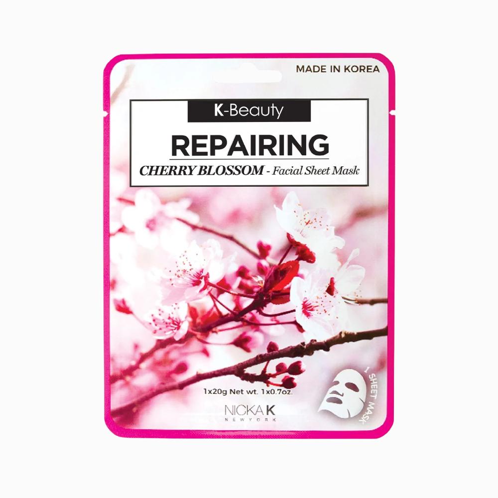 nicka k new york Facial Sheet Mask - Cherry Blossom