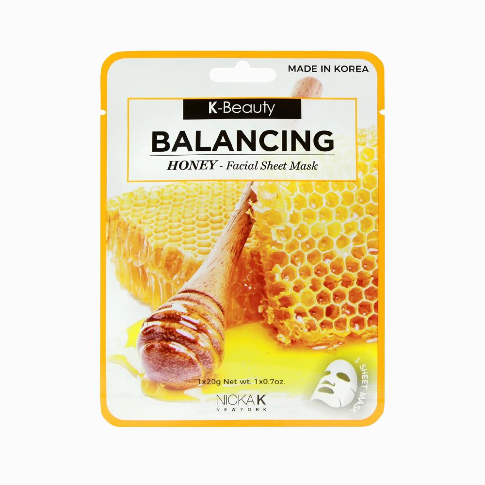 nicka k new york Facial Sheet Mask - Honey
