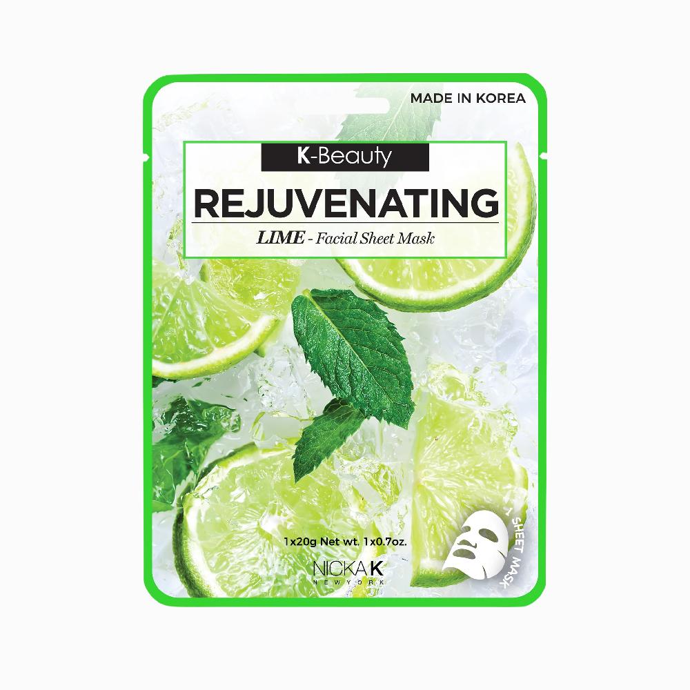 nicka k new york Facial Sheet Mask - Lime