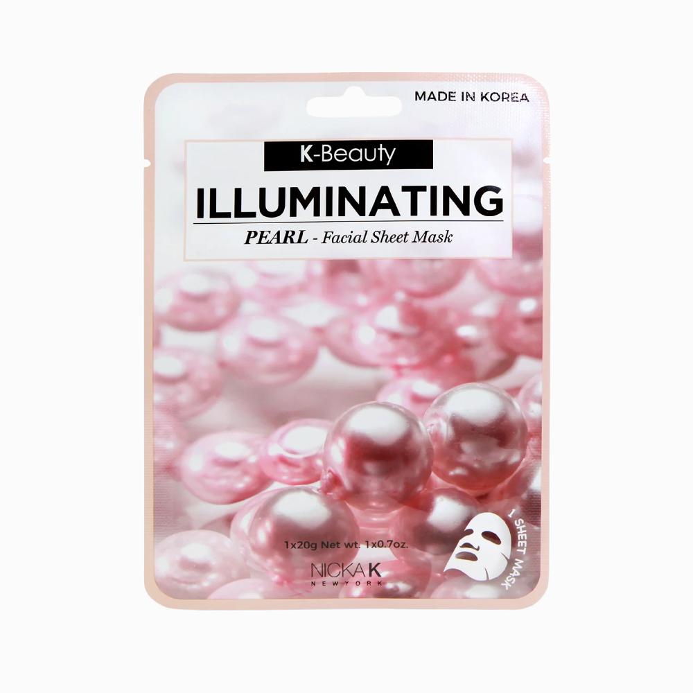 nicka k new york Facial Sheet Mask - Pearl