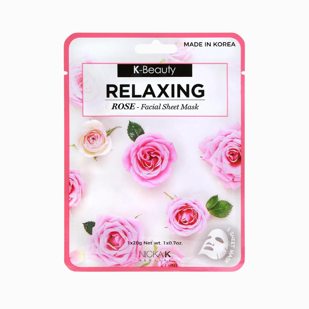 nicka k new york Facial Sheet Mask - Rose