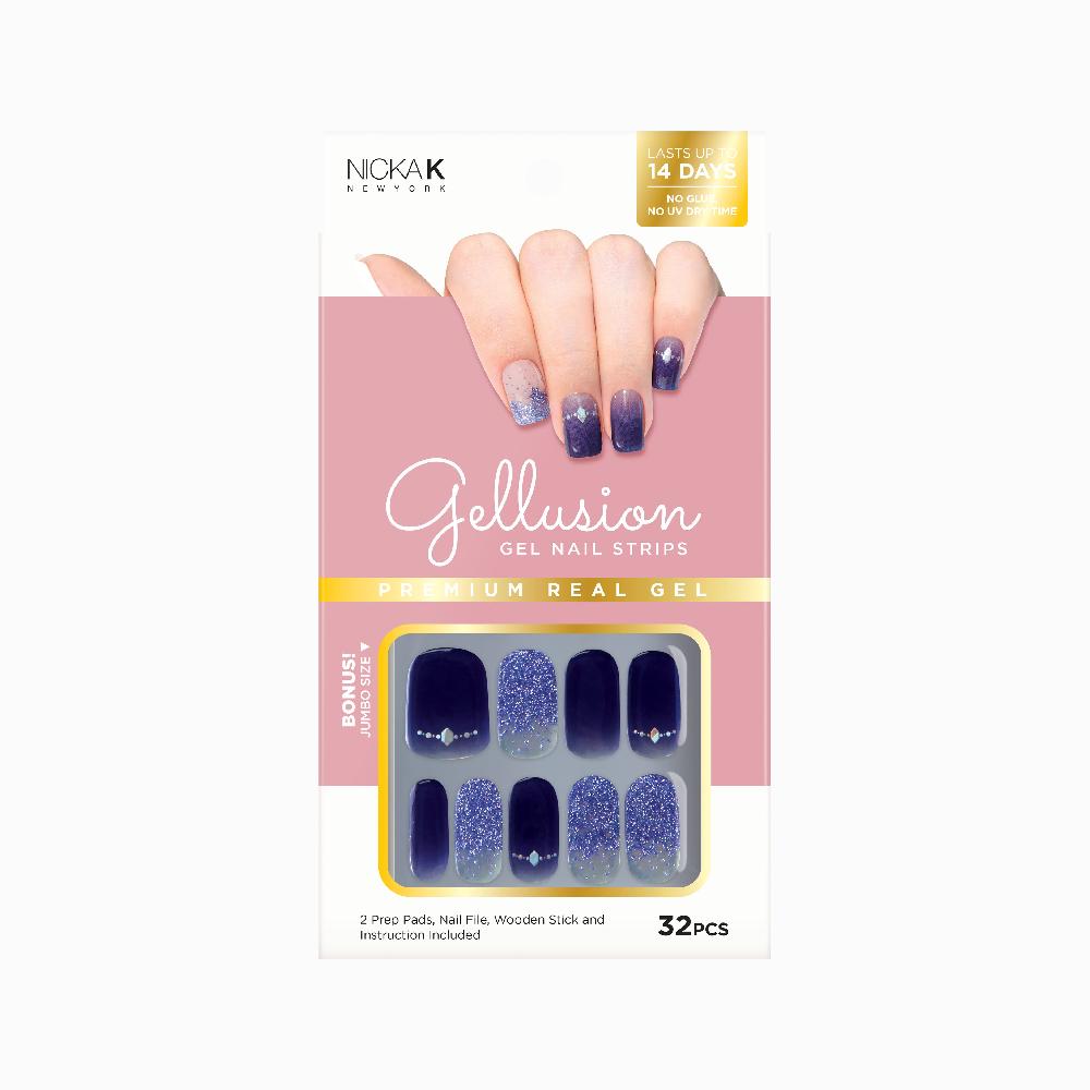 nicka k new york Gellusion Gel Nail Strips