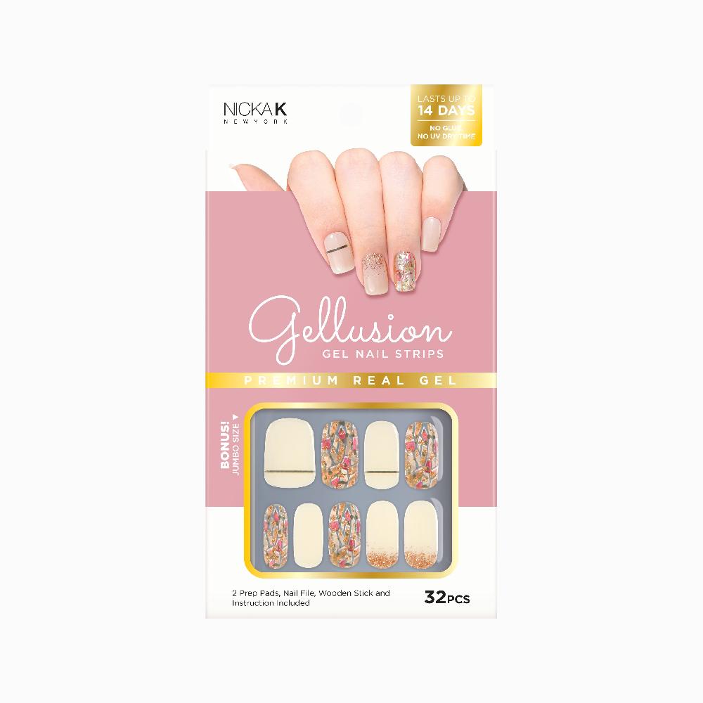 nicka k new york Gellusion Gel Nail Strips