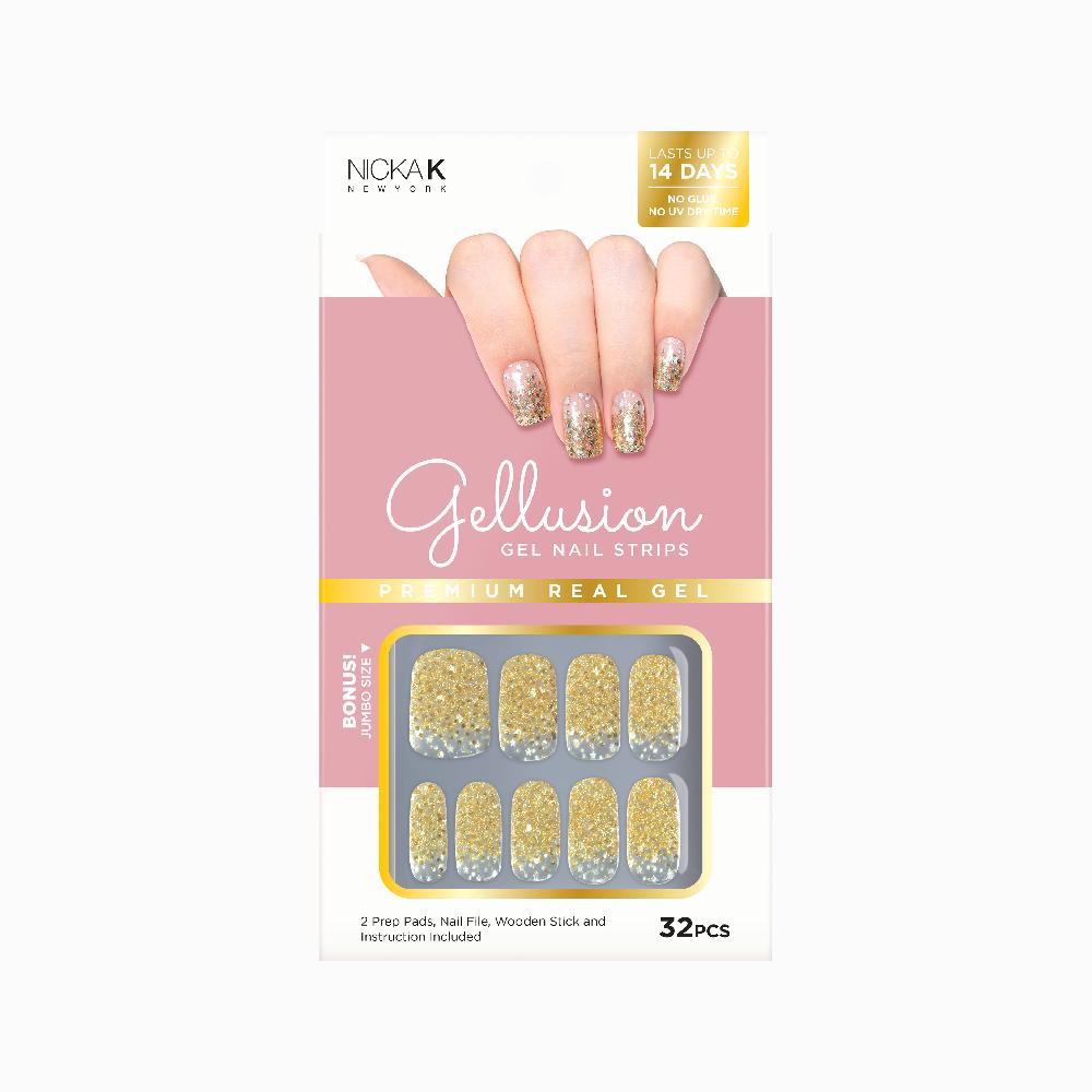 nicka k new york Gellusion Gel Nail Strips