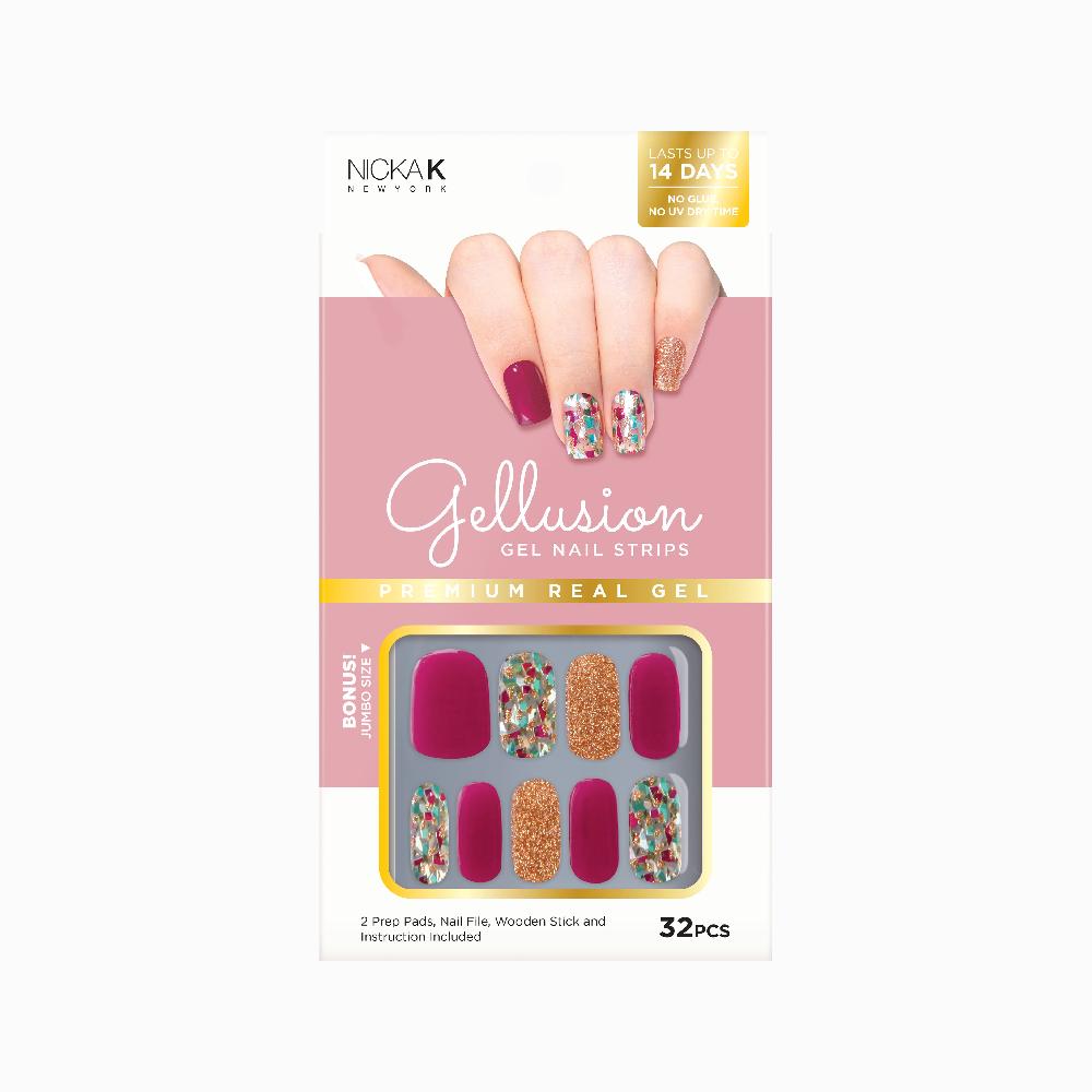 nicka k new york Gellusion Gel Nail Strips