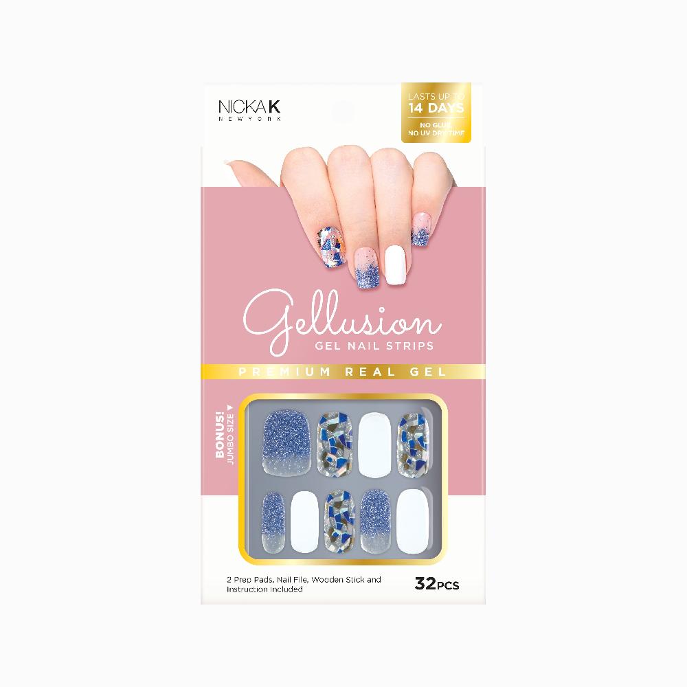 nicka k new york Gellusion Gel Nail Strips
