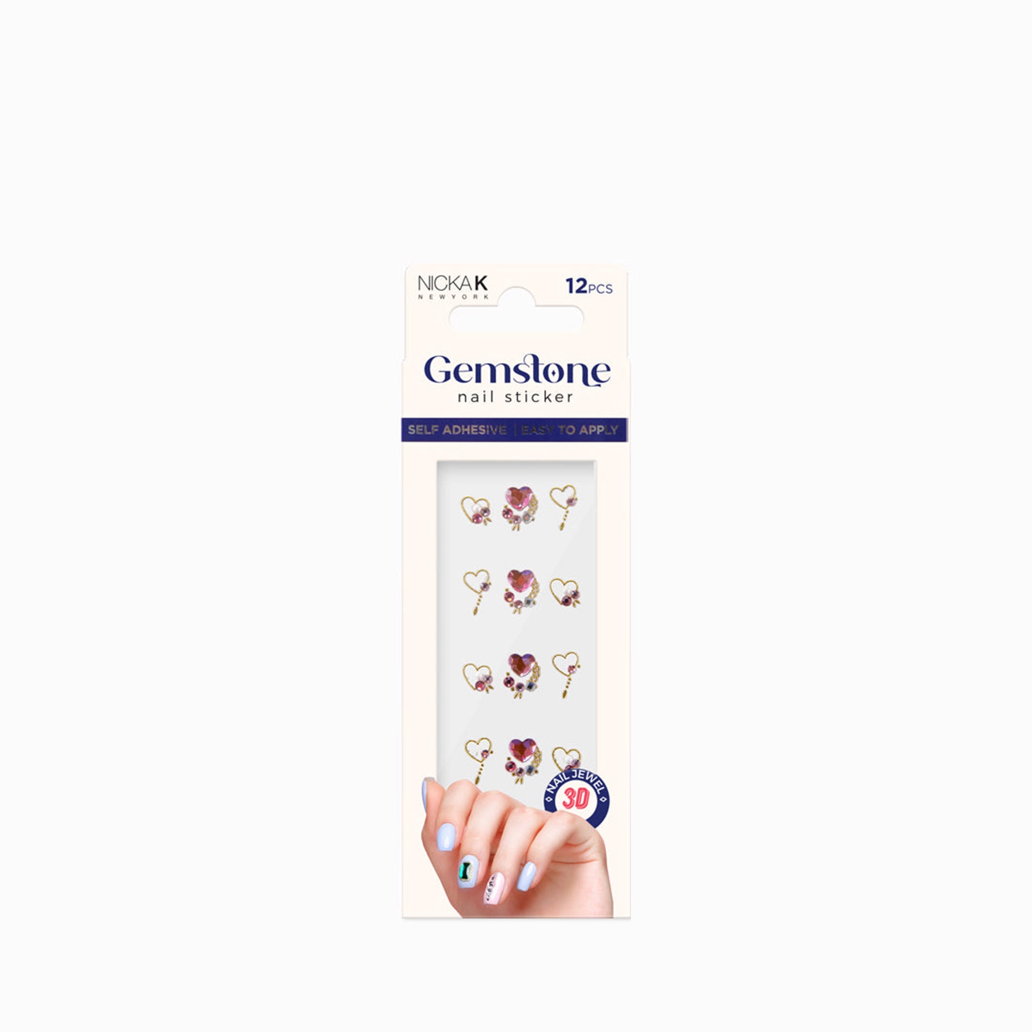 nicka k new york Gemstone Nail Stickers