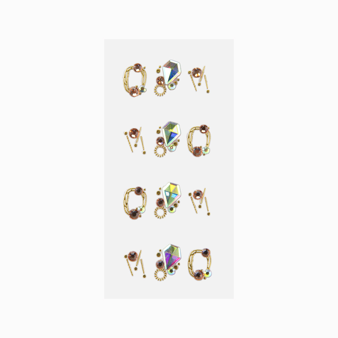 Nicka K New York Gemstone Nail Stickers