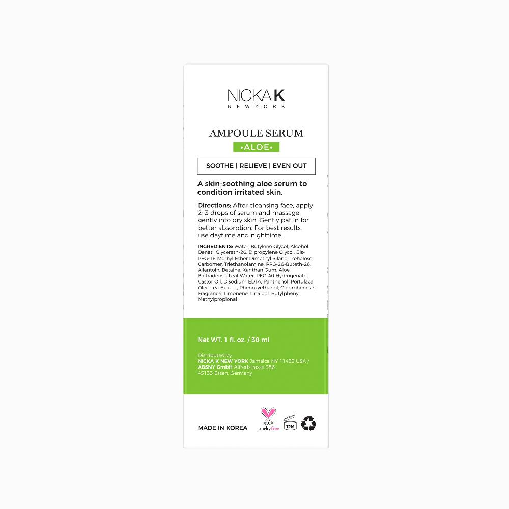 Nicka K New York Serum - Aloe