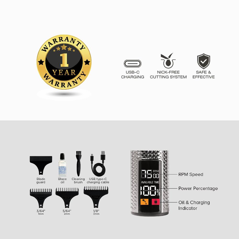 Nicka K New York Turbo Cordless Trimmer