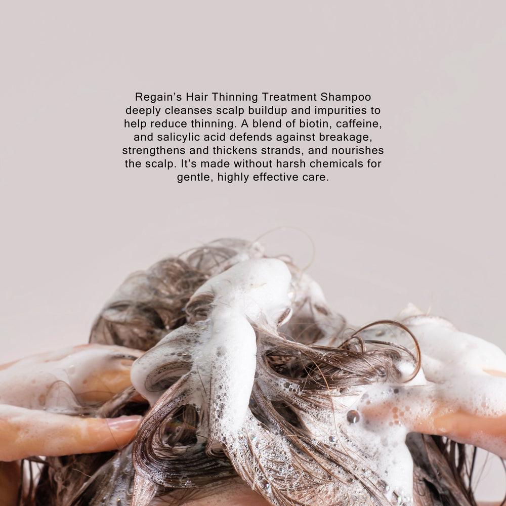 Nicka K New York Regain Scalp Care Shampoo – Hair Thinning Treatment Pouch