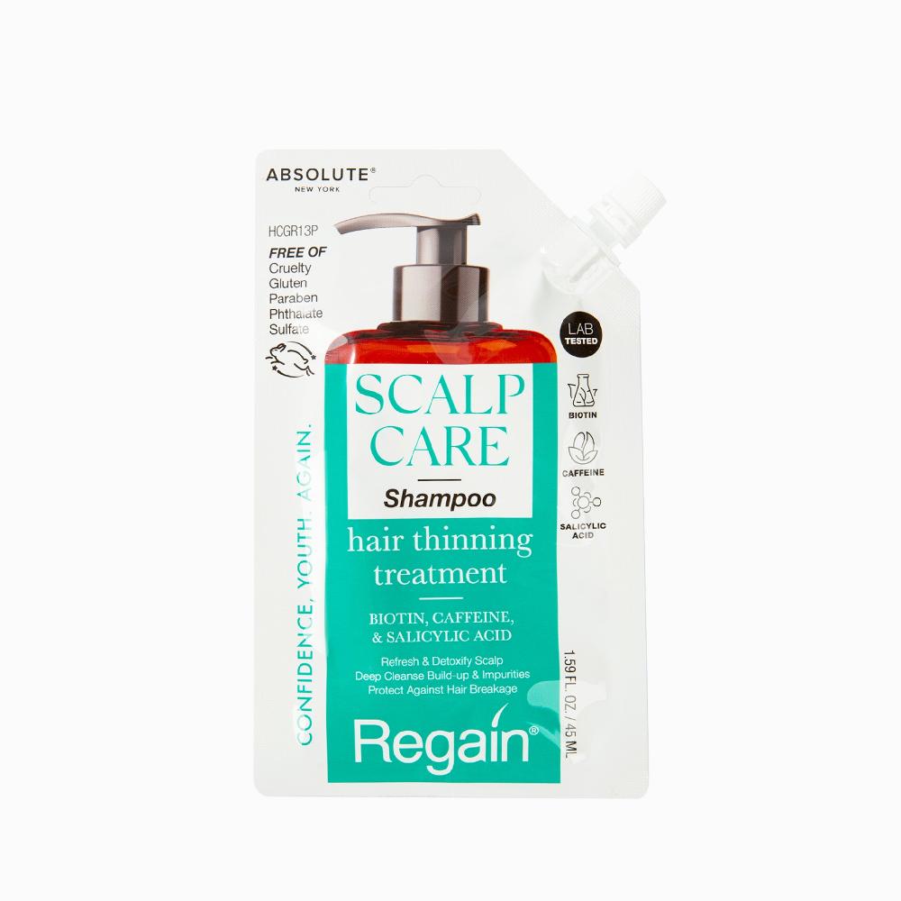 nicka k new york Regain Scalp Care Shampoo – Hair Thinning Treatment Pouch