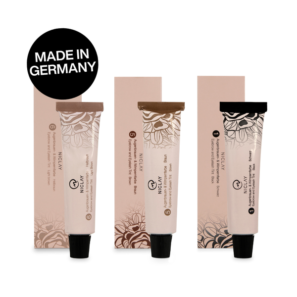 niclay Augenbrauen- und Wimpernfarbe | 15 ml | Braun | Braun