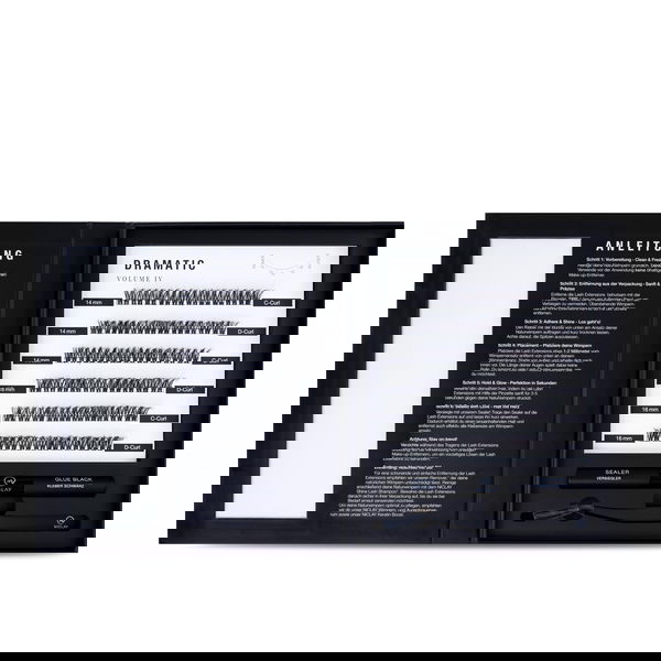 Niclay DIY Lash Starterkit | Bis Zu 7 Tage Haltbar | Wiederverwendbar | Dramatic IV | 14 / 16 Mm