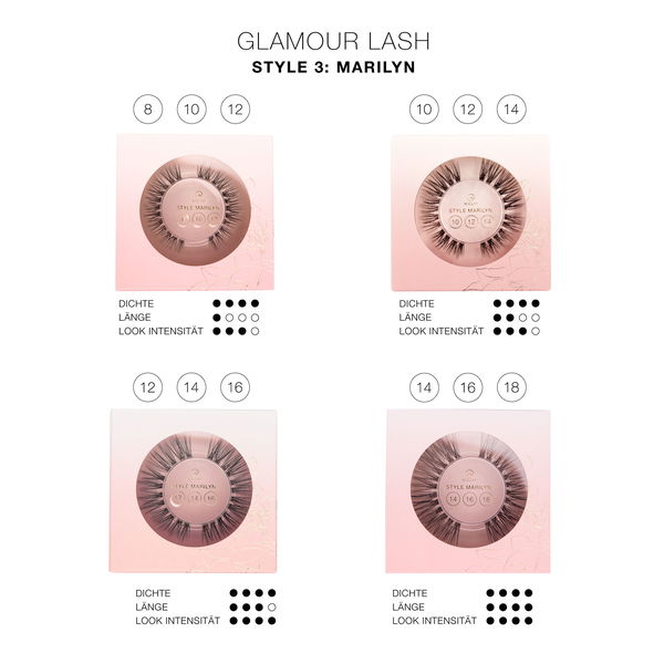 Niclay Glamour Lash | Single | Marylin | Stark | 8 / 10 / 12 Mm