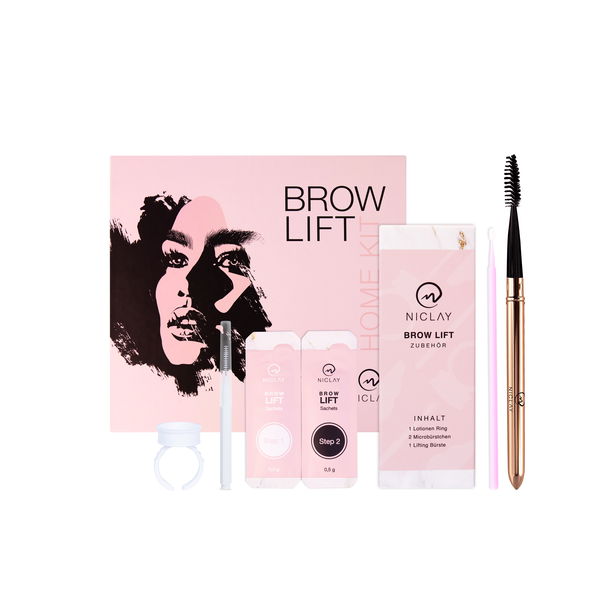 Niclay Langanhaltendes Brow Lift Home Kit – Perfekt Gestylte Augenbrauen In Wenigen Schritten