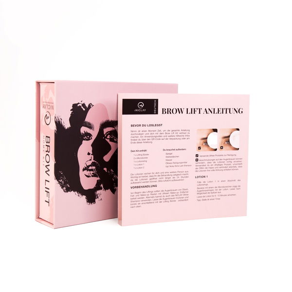 Niclay Langanhaltendes Brow Lift Home Kit – Perfekt Gestylte Augenbrauen In Wenigen Schritten