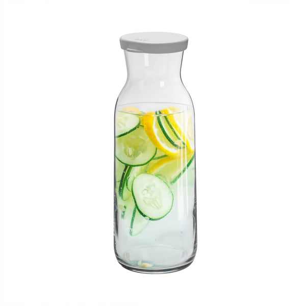 nicola spring 1.2L Brocca Glass Carafe with Silicone Lid