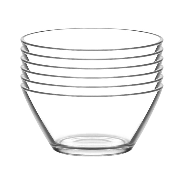 nicola spring 10.5cm Vega Glass Serving Bowls - Pack of Six