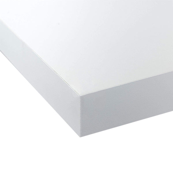 Nicola Spring 100cm White Modern Floating Shelves - Pack Of Three