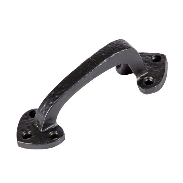 nicola spring 100mm Black Rustic Arrowhead Door Handle
