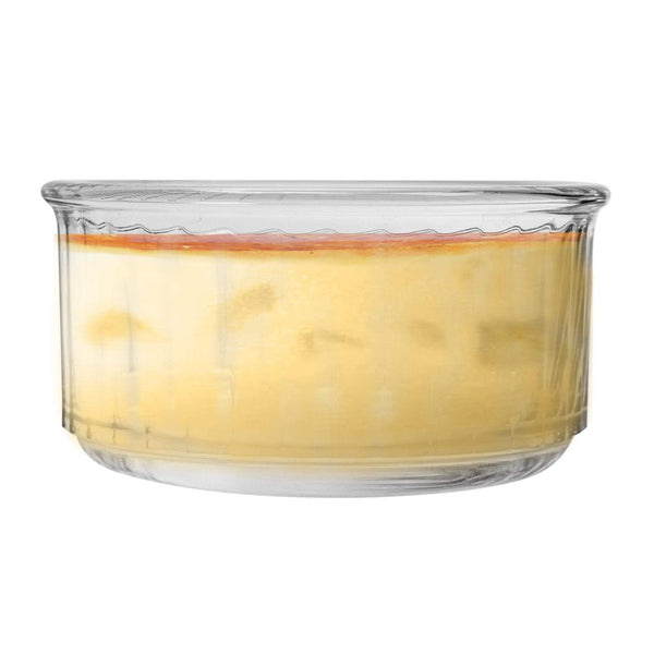 Nicola Spring 10cm Clear Oven Chef Glass Ramekins - Pack Of Four