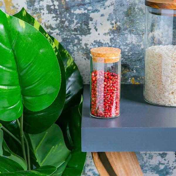 Nicola Spring 110ml Scandi Storage Jar With Cork Lid