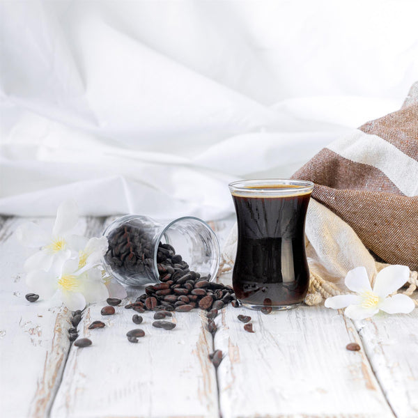 Nicola Spring 115ml Klasik Glass Turkish Tea Cups - Pack Of Six