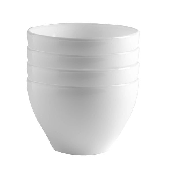 nicola spring 12.5cm Toledo Glass Cereal Bowls - Pack of Four