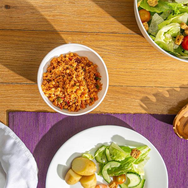 Nicola Spring 12.5cm White Toledo Glass Cereal Bowl