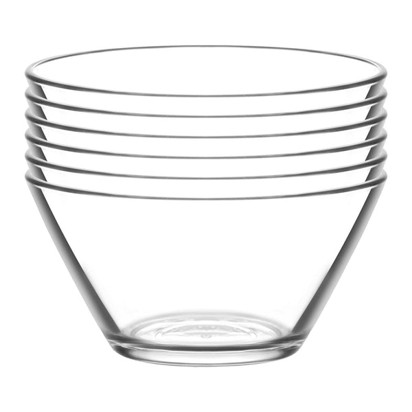 nicola spring 12cm Vega Glass Serving Bowls - Pack of Six