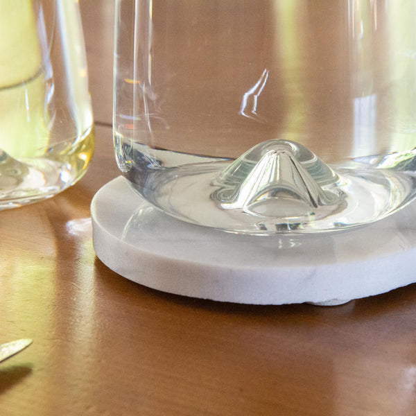 Nicola Spring 12pc Marble Placemats & Round Coasters Set