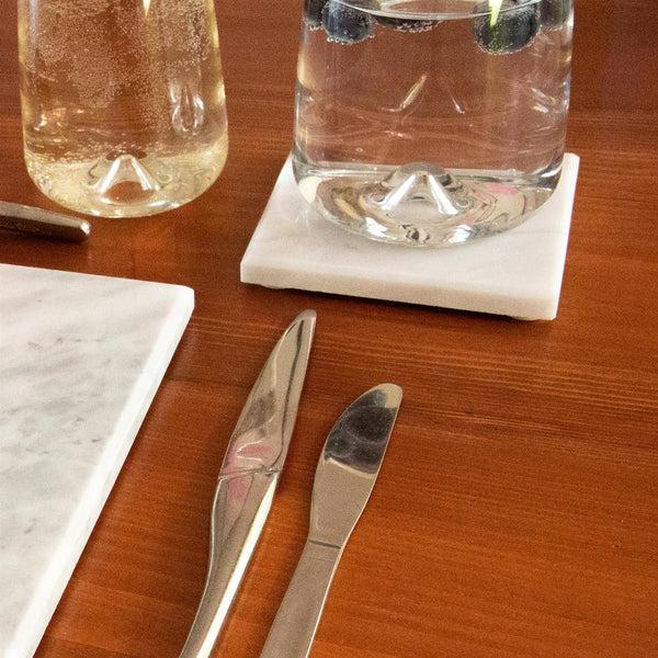 Nicola Spring 12pc Marble Placemats & Square Coasters Set