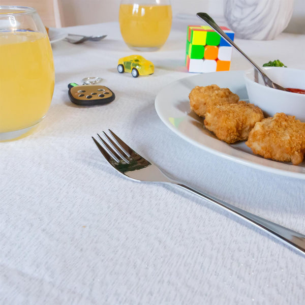 Nicola Spring 12pc Stainless Steel Children's Cutlery Set