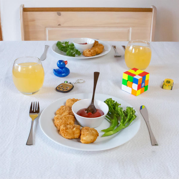 Nicola Spring 12pc Stainless Steel Children's Cutlery Set