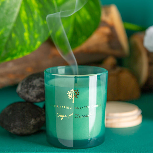 Nicola Spring 130g Sage & Seasalt Soy Wax Scented Candle
