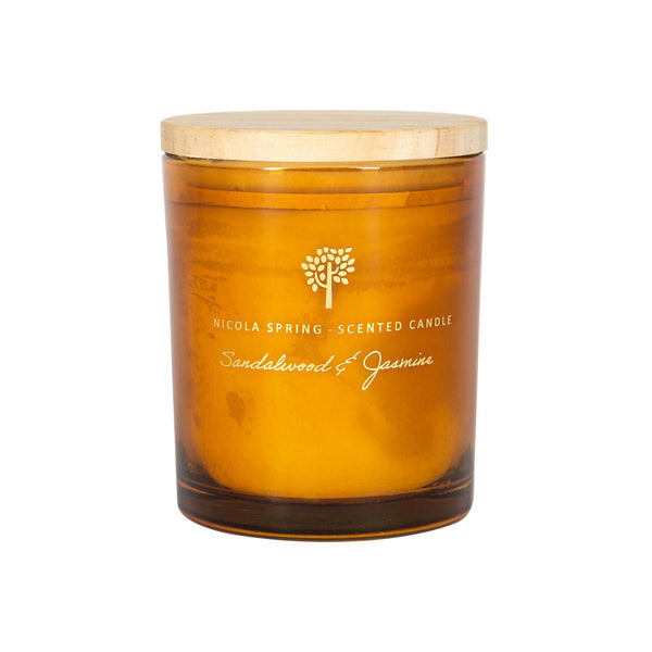 nicola spring 130g Sandalwood & Jasmine Soy Wax Scented Candle