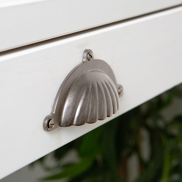 Nicola Spring 130mm X 60mm Fluted Cabinet Cup Handle
